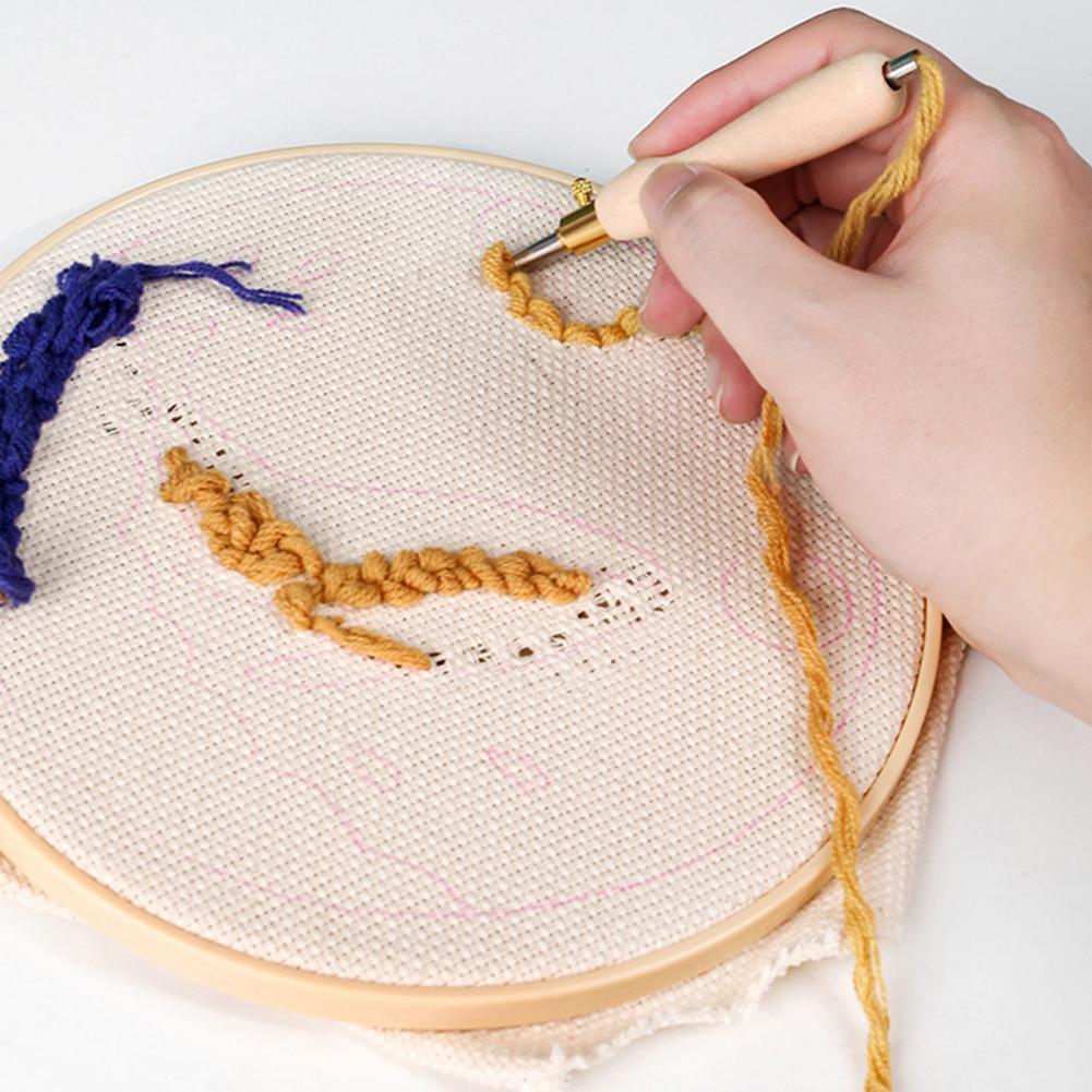 Embroidery Needle Wooden Handl - مراجعة Embroidery Needle وسعره