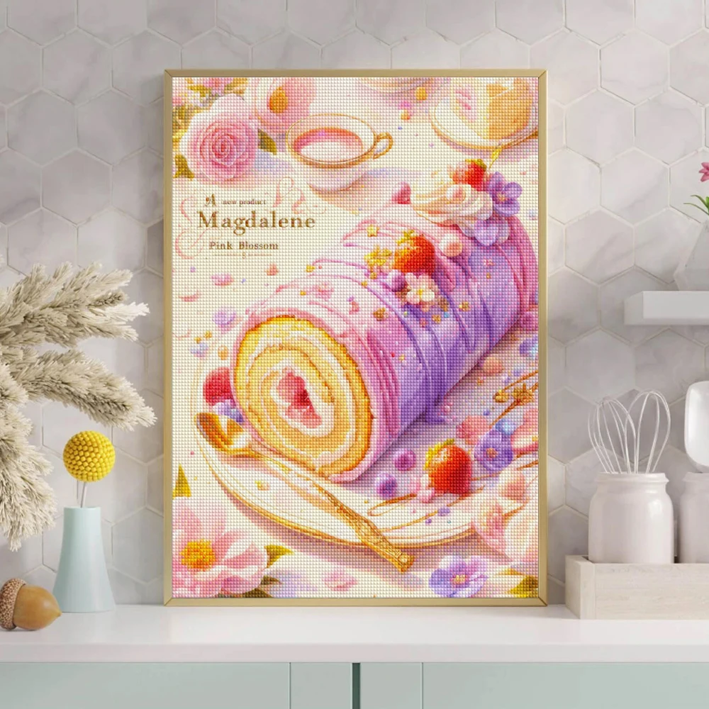 DIY Landscape Diamond Painting - مراجعة Embroidery Kitchen وسعره