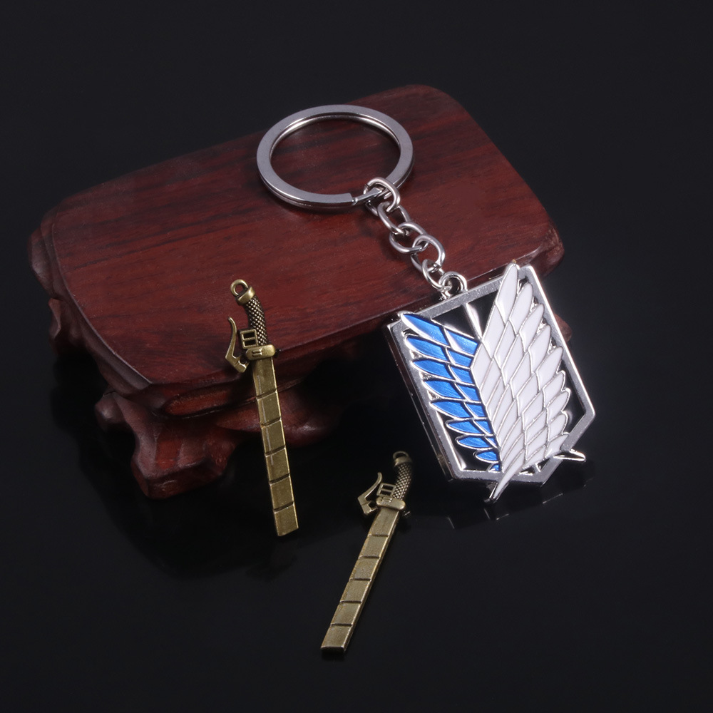 Anime Attack On Titan Keychain - مراجعة Embroidery Legacy وسعره