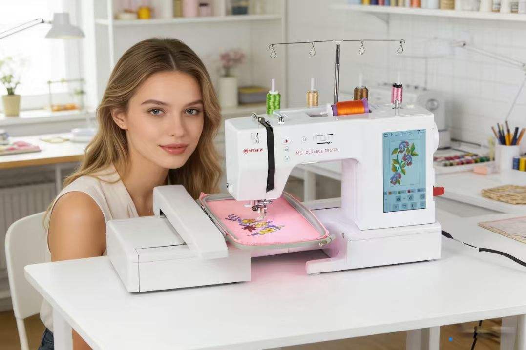 MYSEW M9 Customizable High-Spe - مراجعة Embroidery Machine Computerized وسعره