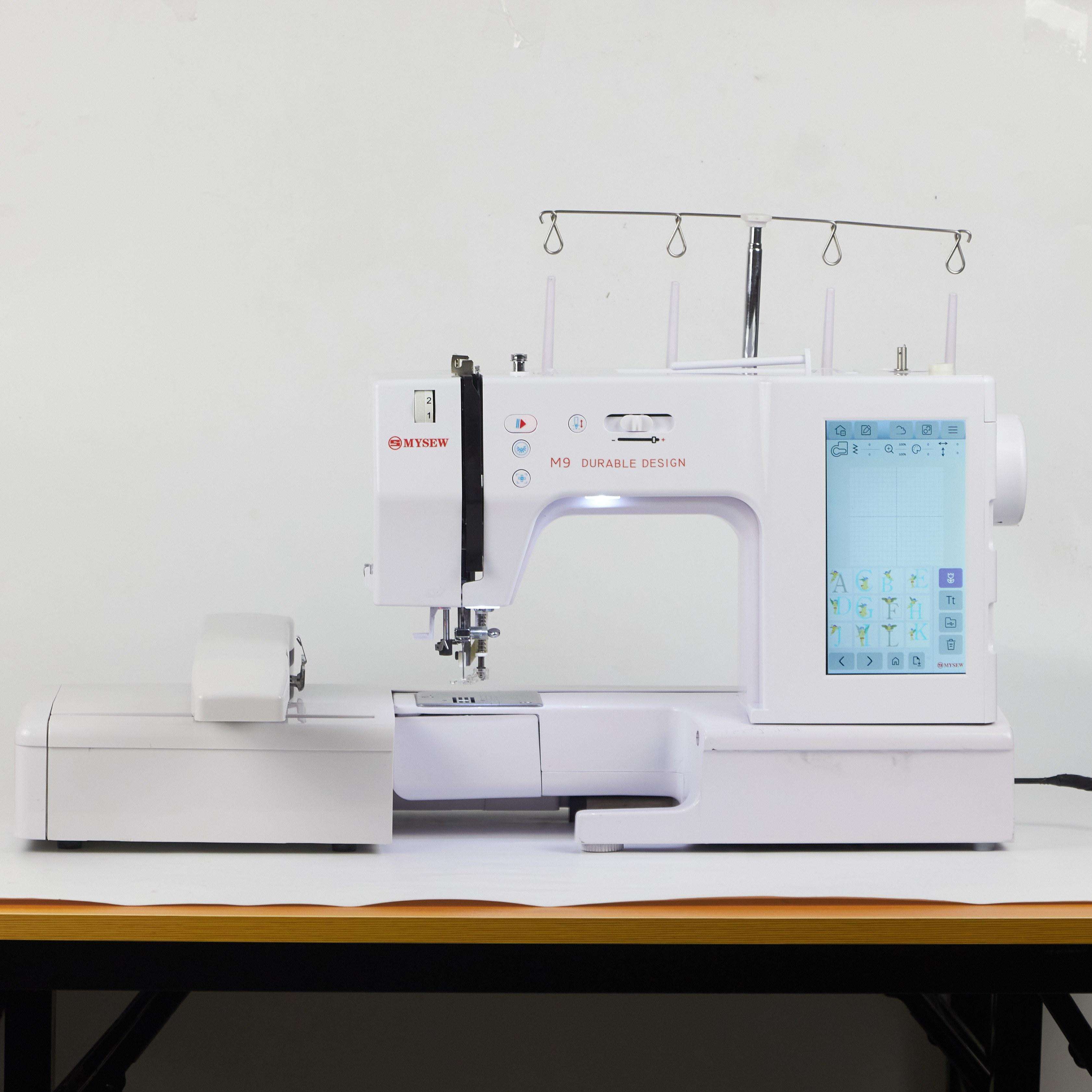 MYSEW M9 Customizable High-Spe - مراجعة Embroidery Machine Computerized وسعره
