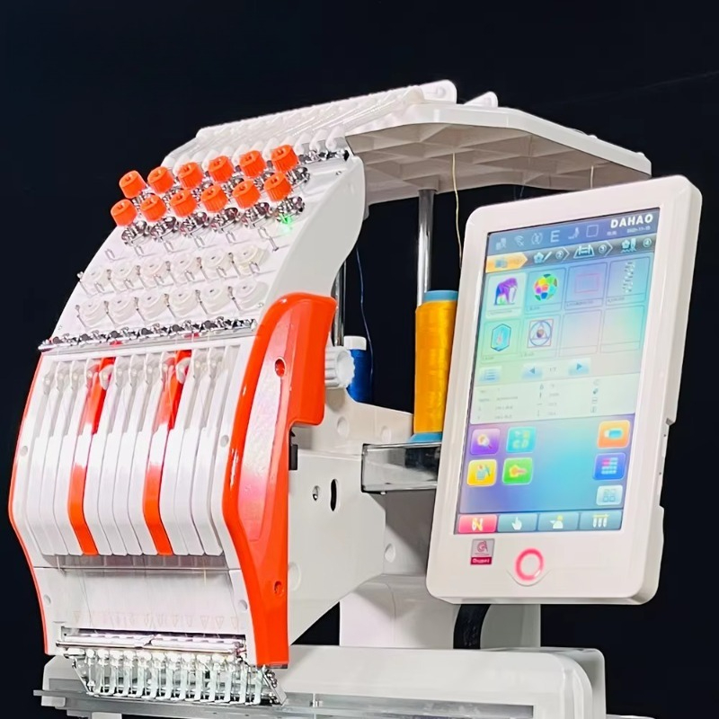 High Speed Hat Embroidery Mach - مراجعة Embroidery Machine Computerized وسعره