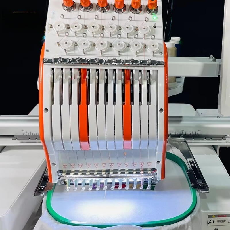 High Speed Hat Embroidery Mach - مراجعة Embroidery Machine Computerized وسعره