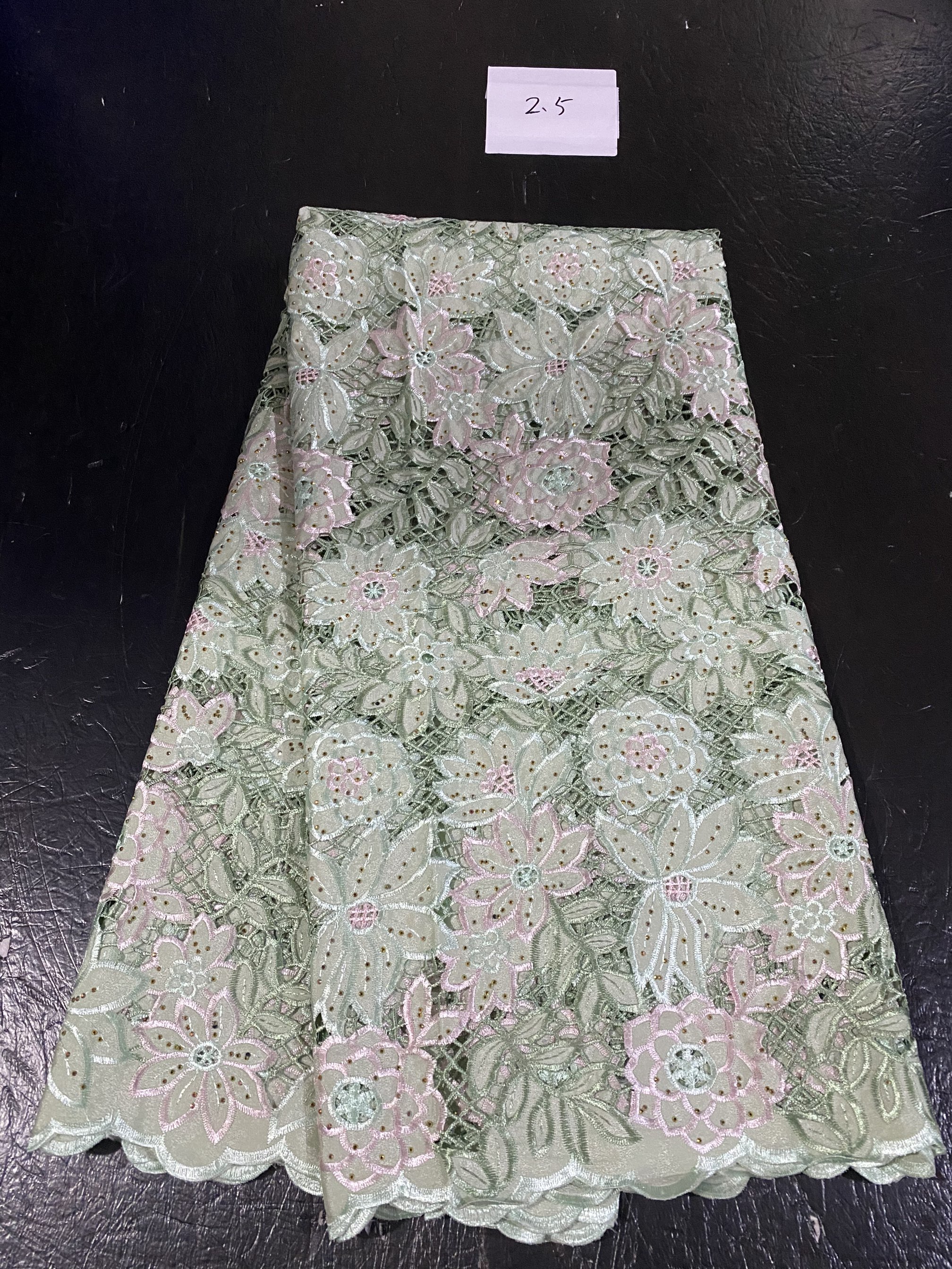New Nigerian Tulle Lace Africa - مراجعة Embroidery Net Dress وسعره