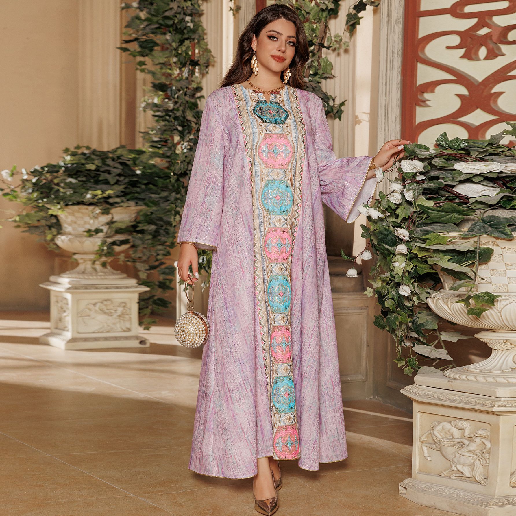 Ramadan Moroccan women's cloth - مراجعة Embroidery Arabic وسعره