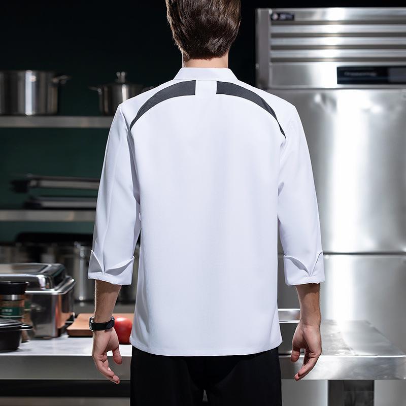 Breathable Long Sleeves Chef U - مراجعة Embroidery Kitchen وسعره