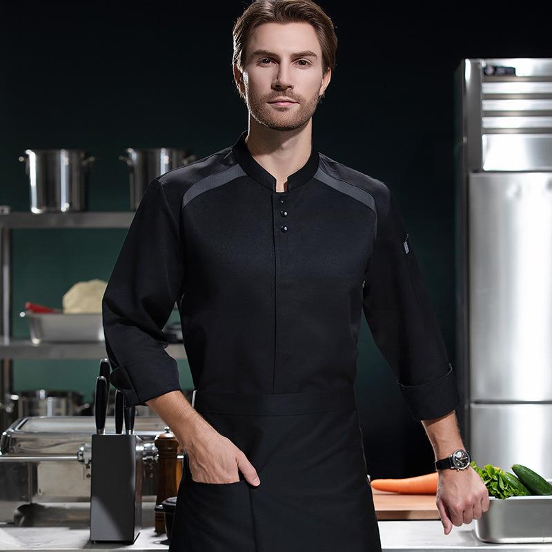 Breathable Long Sleeves Chef U - مراجعة Embroidery Kitchen وسعره