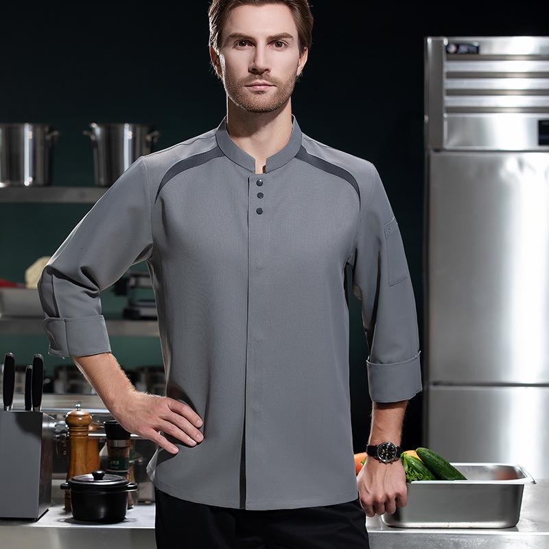 Breathable Long Sleeves Chef U - مراجعة Embroidery Kitchen وسعره