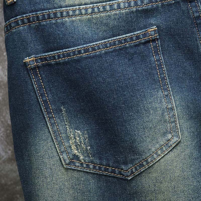New European and American styl - مراجعة Embroidery On Jeans وسعره