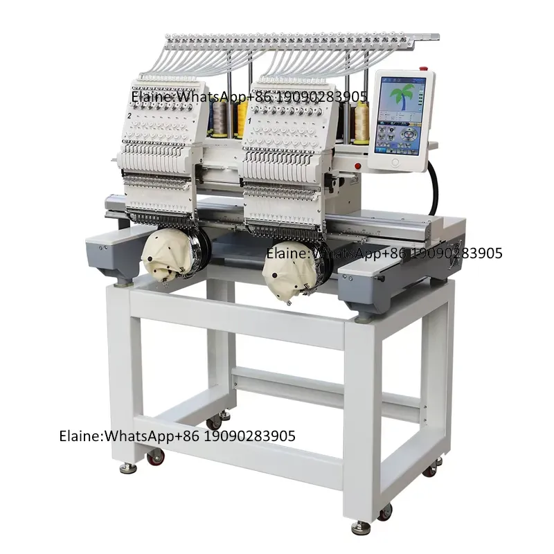 MBC-1202/1502 12/15 Needles 2  - مراجعة Embroidery Machine Computerized وسعره