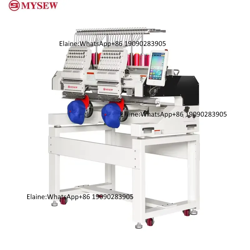 MBC-1202/1502 12/15 Needles 2  - مراجعة Embroidery Machine Computerized وسعره