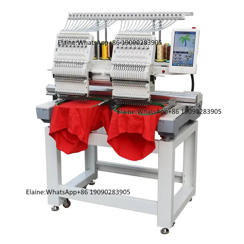 MBC-1202/1502 12/15 Needles 2  - مراجعة Embroidery Machine Computerized وسعره