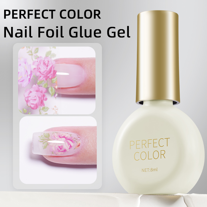 PERPECT COLOR Nail Foil Glue G - مراجعة Transfer Paper Carbon وسعره
