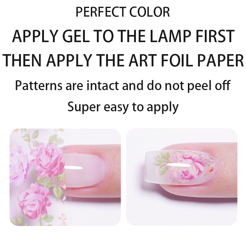 PERPECT COLOR Nail Foil Glue G - مراجعة Transfer Paper Carbon وسعره