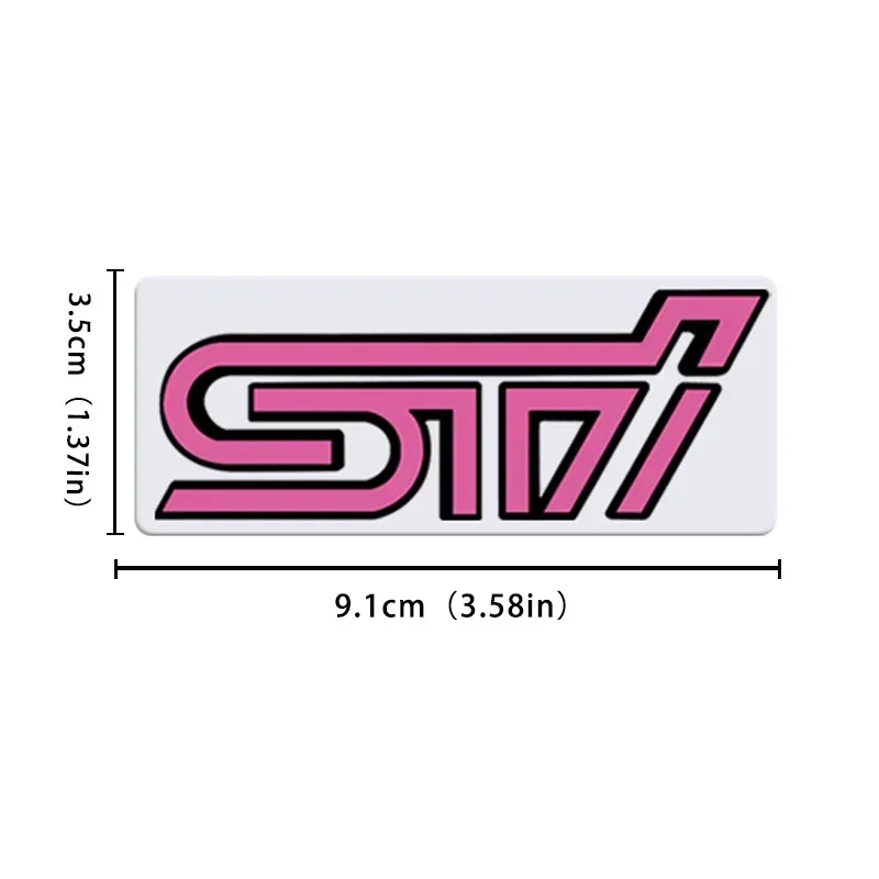 3D Metal for Subaru STI Emblem - مراجعة Embroidery Legacy وسعره