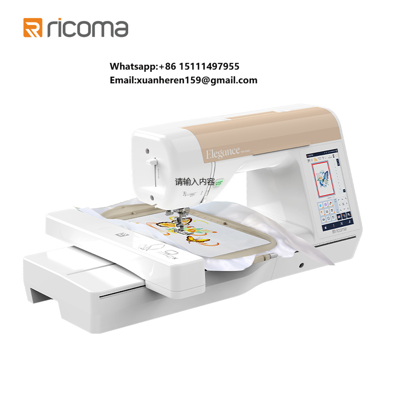 Easy Use Ricoma RSE5000 Househ - مراجعة Embroidery Machine Computerized وسعره