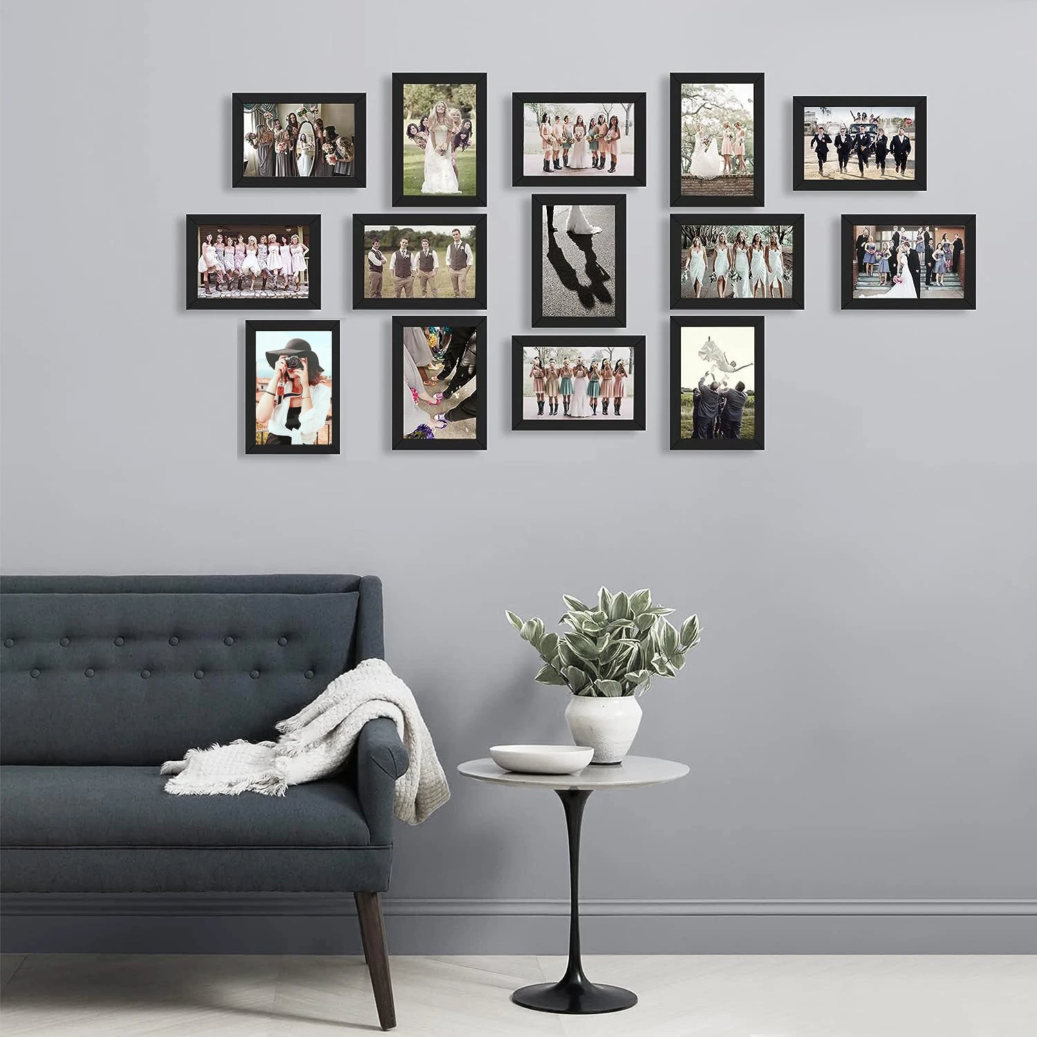 4x6IN 14pcs/Set Picture Frames - مراجعة Frame Display Wood وسعره