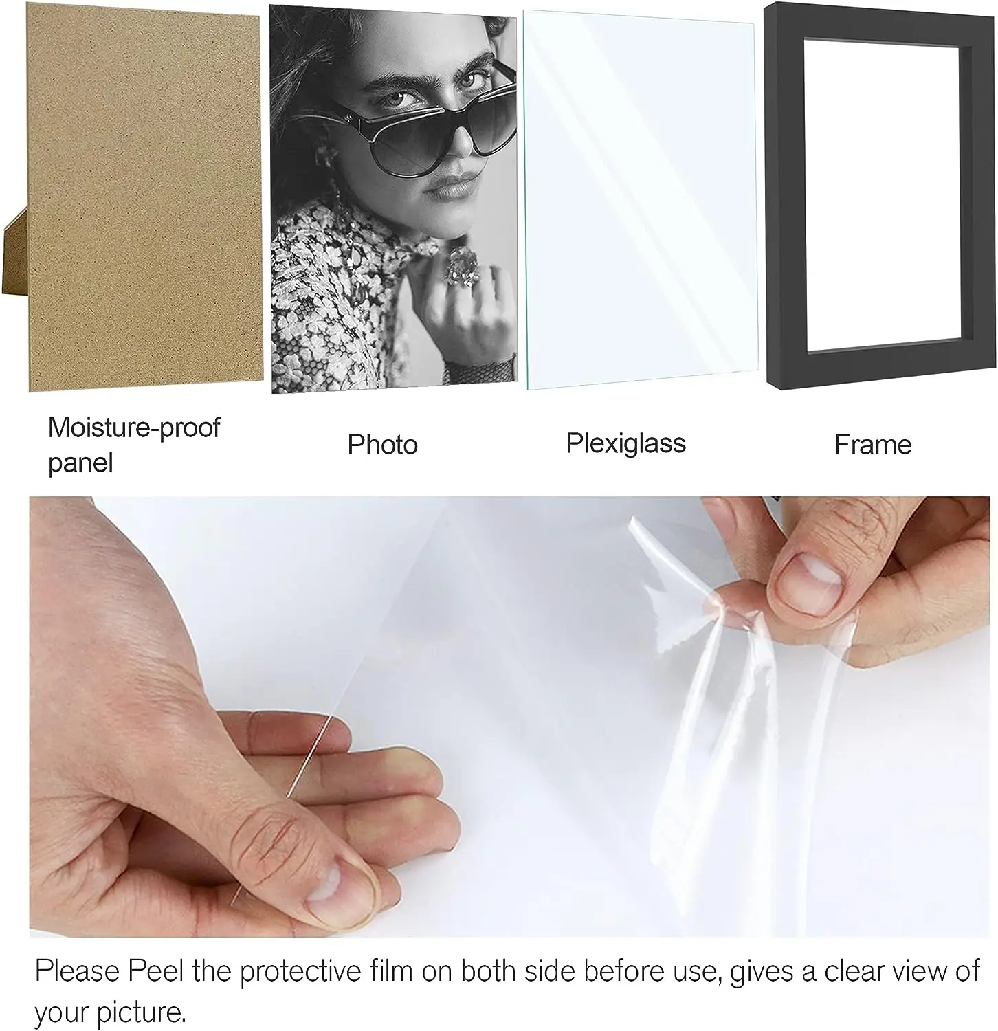 4x6IN 14pcs/Set Picture Frames - مراجعة Frame Display Wood وسعره