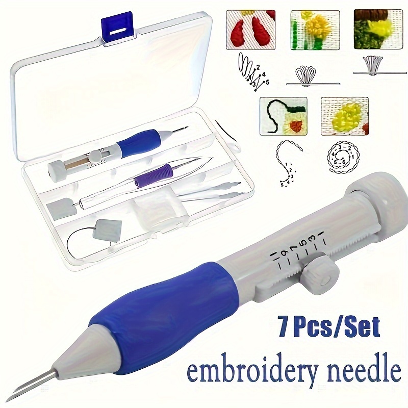 7-Piece Embroidery Punch Needl - مراجعة Embroidery Needle وسعره