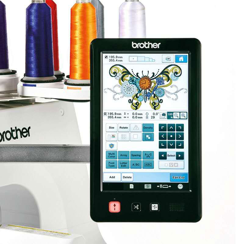 Price Brother Pro Pr1050x Embr - مراجعة Embroidery Machine Computerized وسعره
