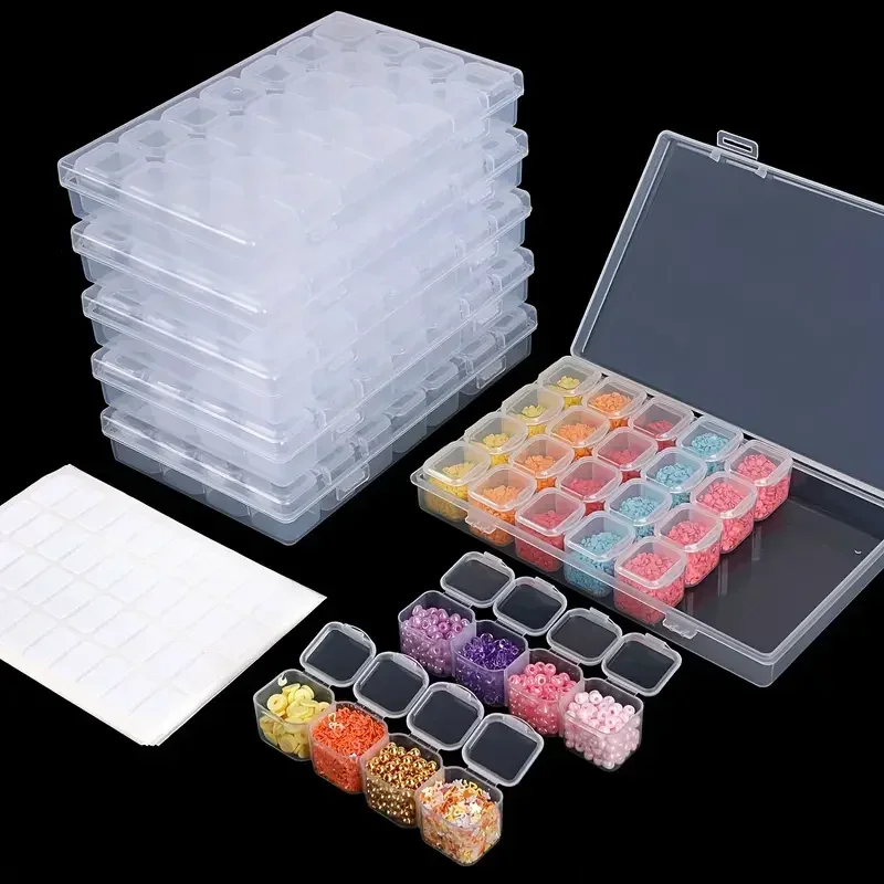28 grid diamond painting tool  - مراجعة Embroidery Ideas وسعره