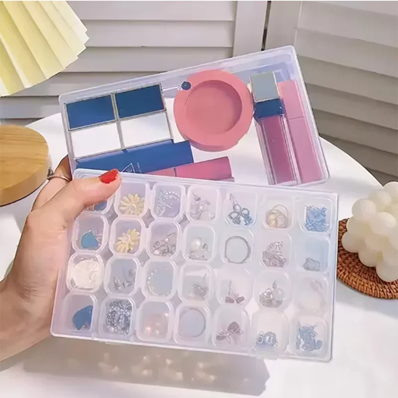 28 grid diamond painting tool  - مراجعة Embroidery Ideas وسعره