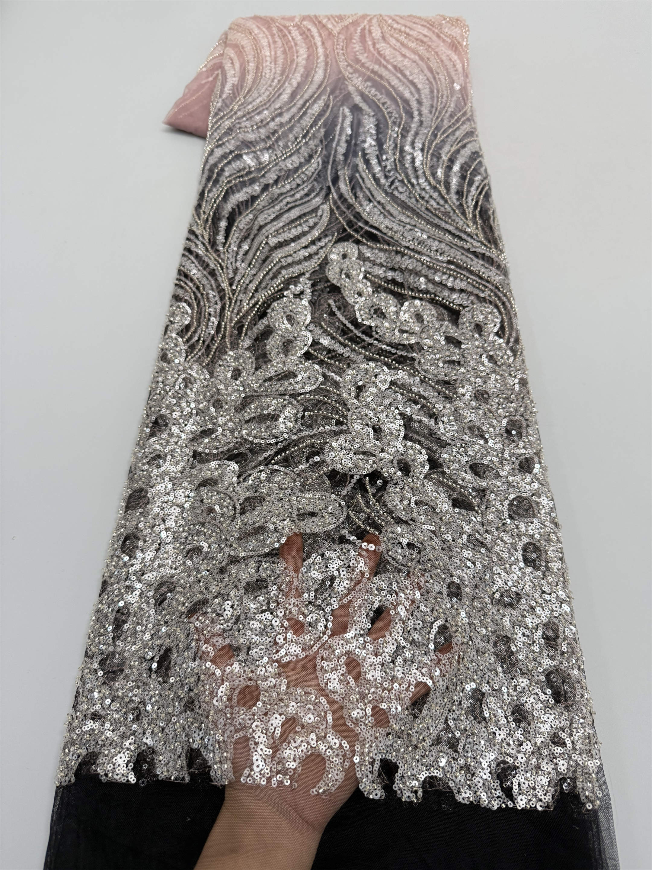 Hot Sale Exquisite Heavy Indus - مراجعة Embroidery Net Dress وسعره